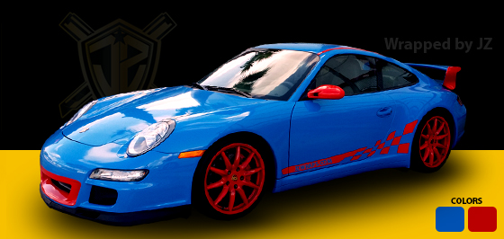 Jz Wraps Porsche Wrapped by JZWRAPS.com